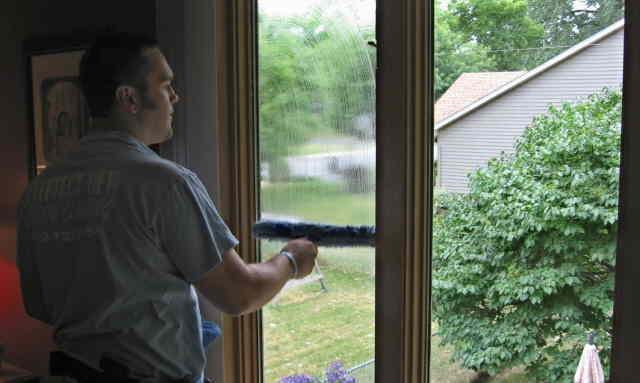 Step 4: Wet Windows Again